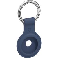 AirTag klíčenka AlzaGuard Silicone Keychain pro Airtag modrá