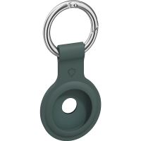 AirTag klíčenka AlzaGuard Silicone Keychain pro Airtag zelená