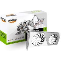 Grafická karta Inno3D GeForce RTX 4070 Twin X2 OC WHITE STEALTH