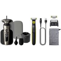 Set Philips Series 9000 Prestige Wet & Dry SP9883/36 + Philips OneBlade na tvář QP2724/30