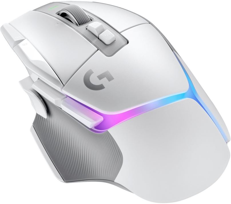 Herní myš Logitech G502 X Plus White