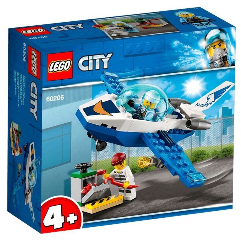 LEGO stavebnice LEGO City 60206 Hlídka Letecké policie