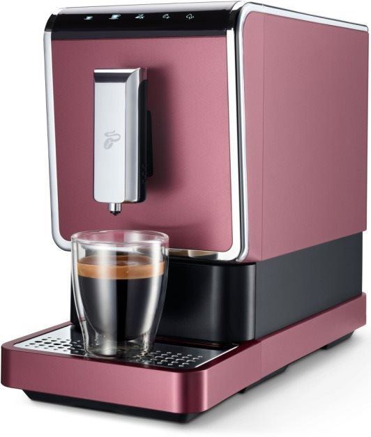 Automatický kávovar Tchibo Esperto Caffé 1.1 Dark Red Limitovaná edice