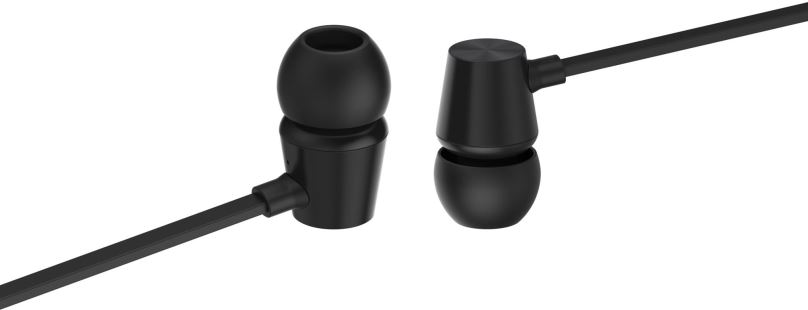 Sluchátka Swissten Earbuds Dynamic USB-C YS500 černá