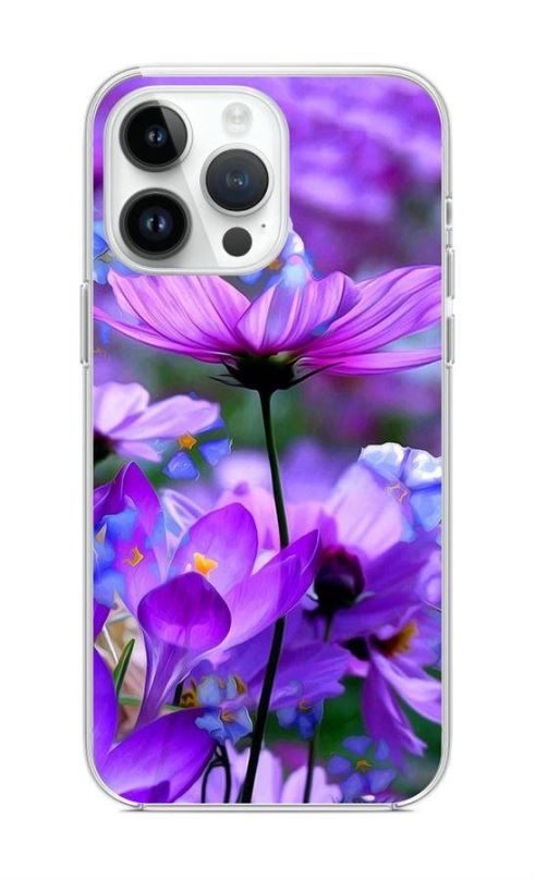 Kryt na mobil TopQ Kryt iPhone 14 Pro Max Rozkvetlé květy 82518