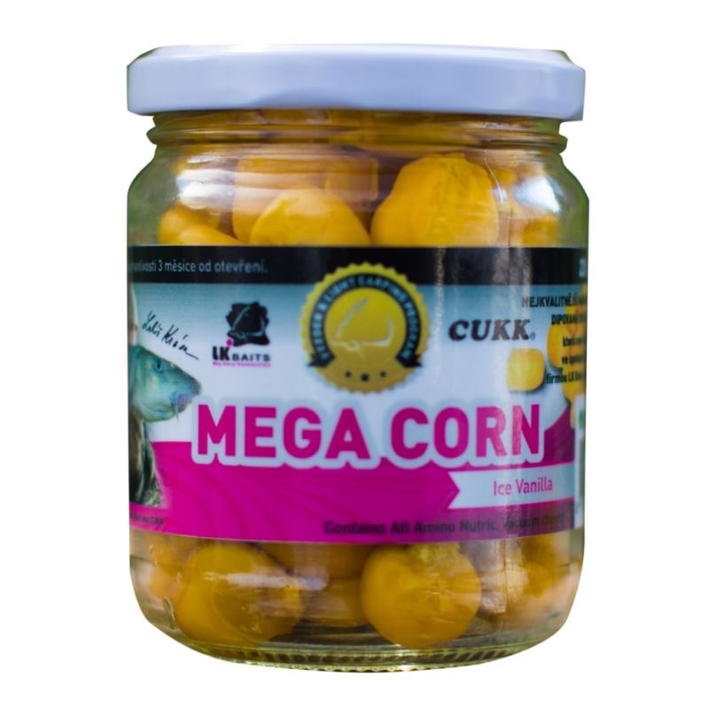LK Baits Obří kukuřice Mega Corn Hungary Honey 220ml