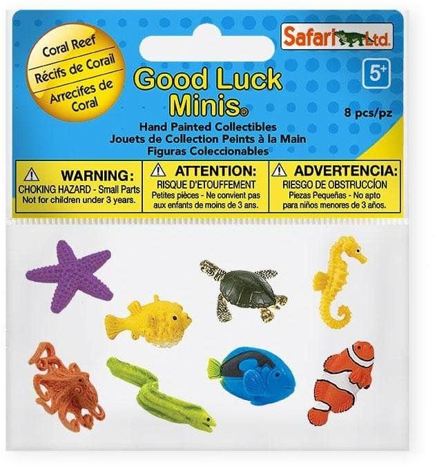 Set figurek a příslušenství Safari Ltd. Good Luck Minis Funpack - Korálový útes