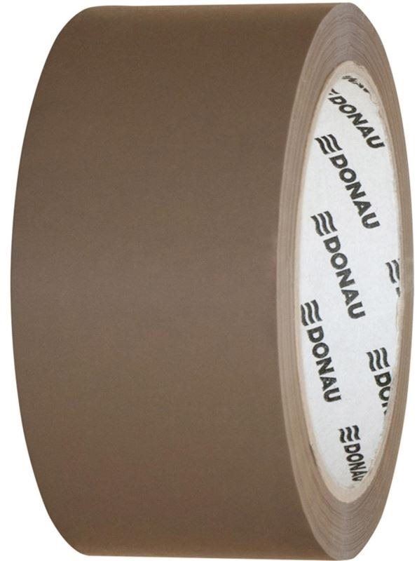 Lepicí páska DONAU 48 mm x 60 m, hnědá - balení 6 ks