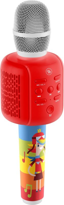 Dětský mikrofon GoGEN Déčko Mikrofon, červený