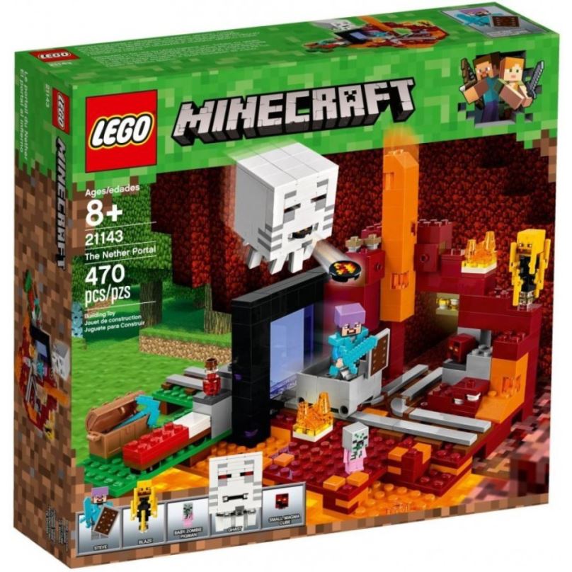 LEGO stavebnice LEGO Minecraft 21143 Podzemní brána