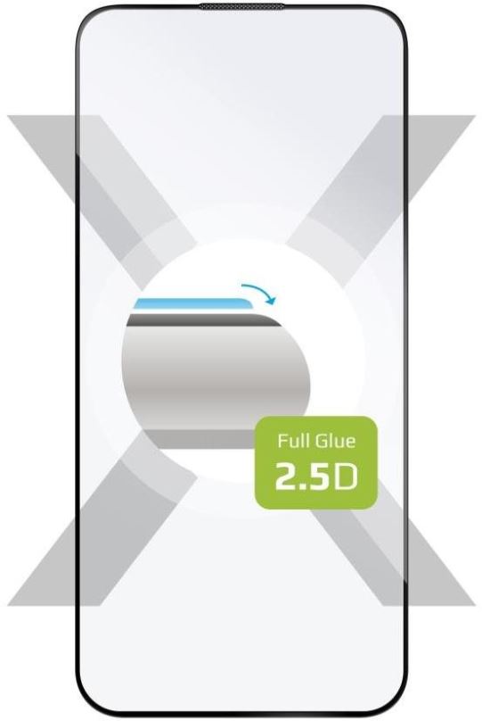 Ochranné sklo FIXED FullGlue-Cover pro Apple iPhone 15 černé