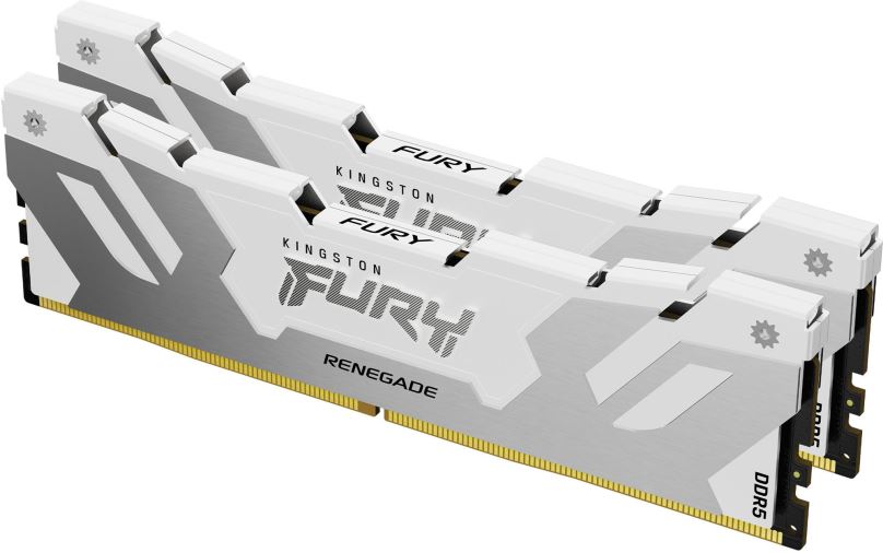Operační paměť Kingston FURY 32GB KIT DDR5 6400MHz CL32 Renegade White XMP