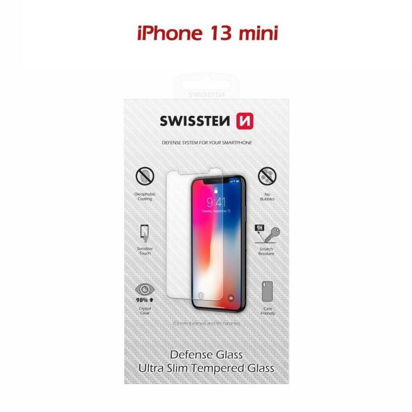 Ochranné sklo Swissten pro Apple iPhone 13 mini