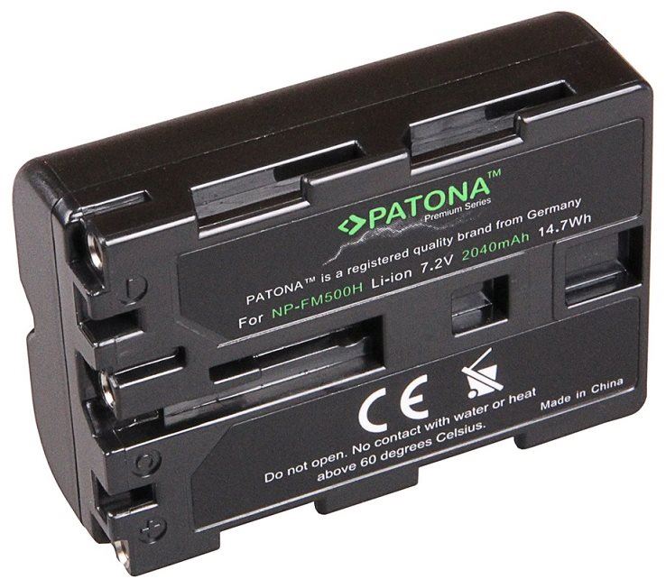 Baterie pro fotoaparát PATONA pro Sony NP-FM500H 2040mAh Li-Ion Premium