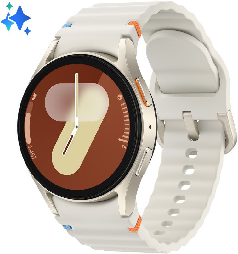 Chytré hodinky Samsung Galaxy Watch7 40mm LTE béžové