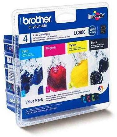 Cartridge Brother LC-980 Value Pack