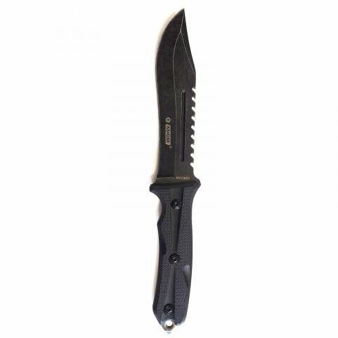 Nůž Taktický lovecký nůž Kandar, černý, 30 cm