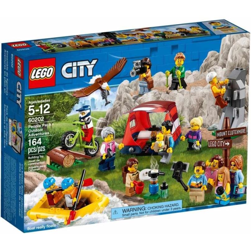 LEGO stavebnice LEGO City 60202 Sada postav – dobrodružství v přírodě