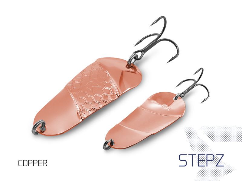 Delphin Třpytka STEPZ StripSCALE 7cm 10g COPPER