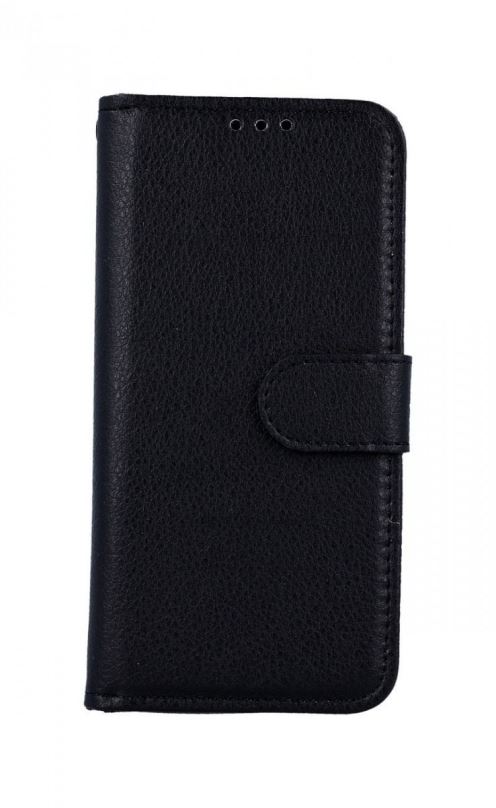 Pouzdro na mobil TopQ Samsung A40 knížkový černý s přezkou 2 40937