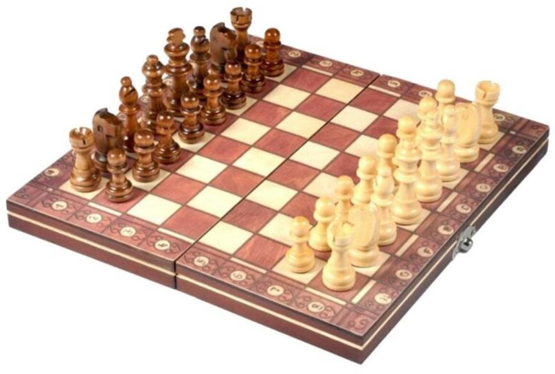 Desková hra Gaira šachy magnetické 3v1 29 x 29 cm