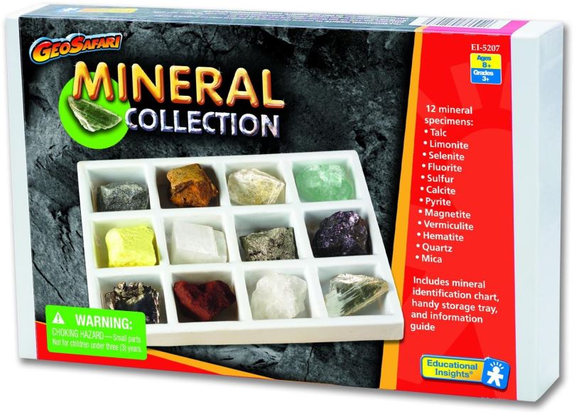 Vzdělávací sada Learning Resources Kolekce minerálů