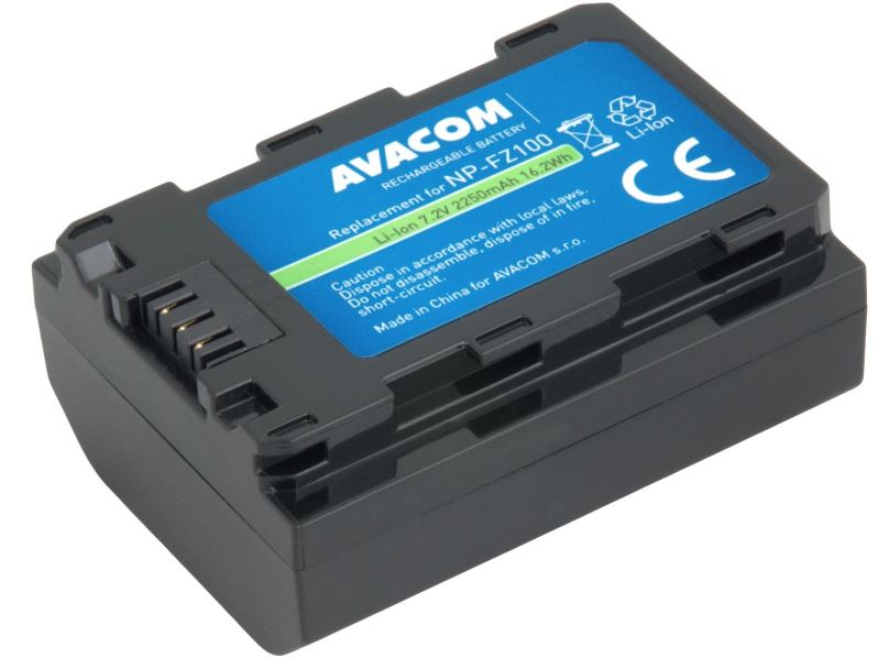 Baterie pro fotoaparát Avacom za Sony NP-FZ100 Li-Ion 7.2V 2250mAh 16.2Wh