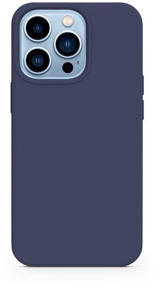 Kryt na mobil Epico Silikonový kryt na iPhone 13 Pro s podporou uchycení MagSafe - modrý