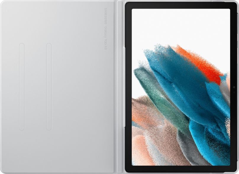 Pouzdro na tablet Samsung Galaxy Tab A8 10.5" (2021) Ochranné pouzdro stříbrné