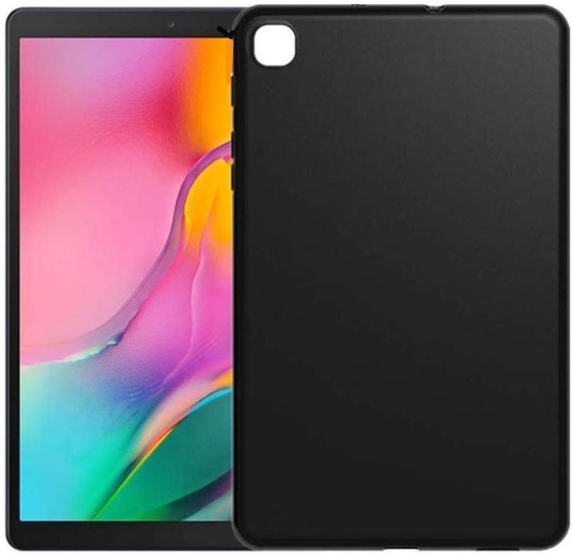 Pouzdro na tablet MG Slim Case Ultra Thin silikonový kryt na Samsung Galaxy Tab S8 Plus, černý