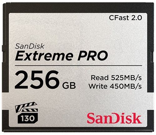 Paměťová karta SanDisk CFAST 2.0 Extreme Pro VPG130