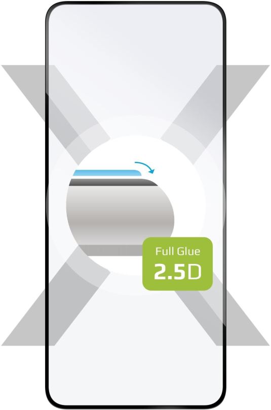 Ochranné sklo FIXED FullGlue-Cover pro Xiaomi POCO M4 Pro 5G černé