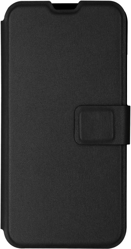 Pouzdro na mobil iWill Book PU Leather Case pro Apple iPhone Xr Black