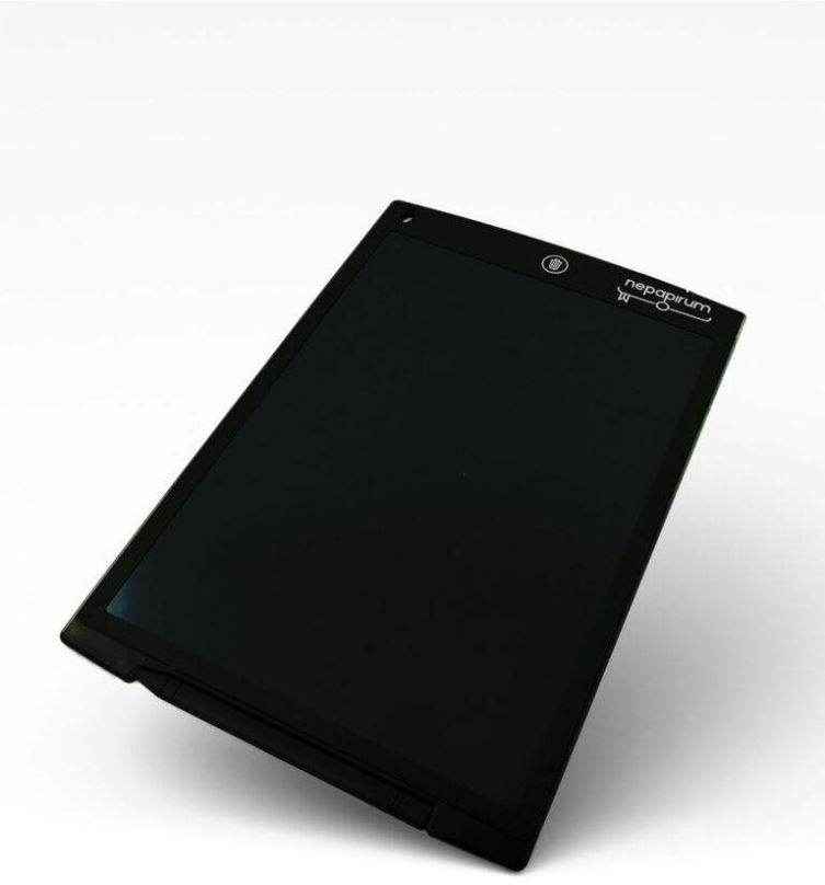 Digitální zápisník Nepapirum 12“ LCD psací tabulka - Černá