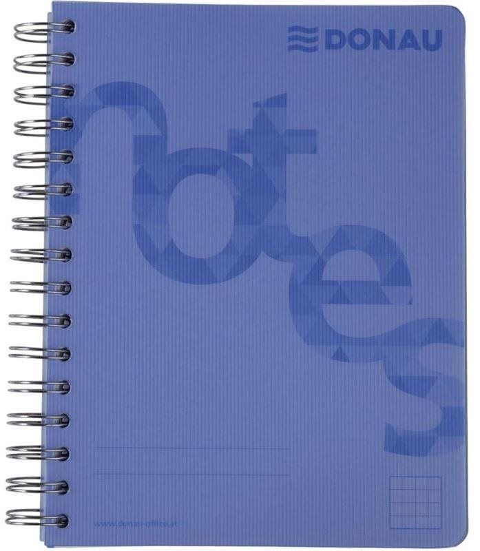 Poznámkový blok DONAU A5, 80 listů, modrý