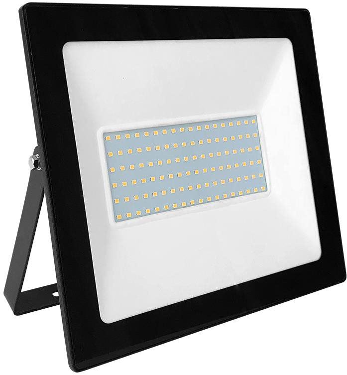 LED reflektor LED venkovní reflektor Q 100 W/230 V/6000 K/9000 lm/110°/IP66, černý