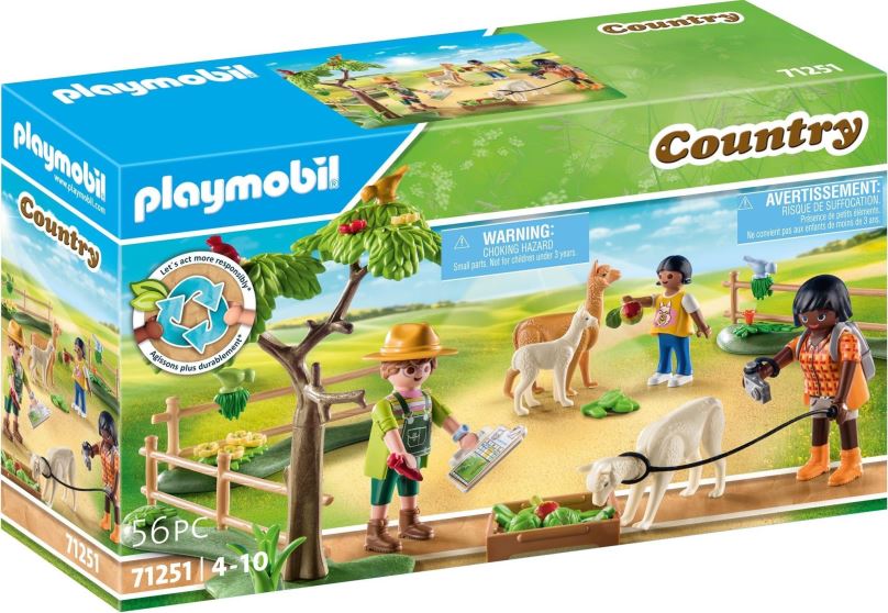 Stavebnice Playmobil 71251 Výlet s alpakami