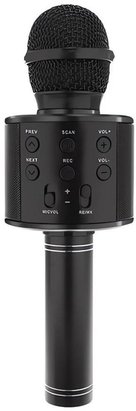 Mikrofon Izoxis 22189 Karaoke bluetooth mikrofon černá