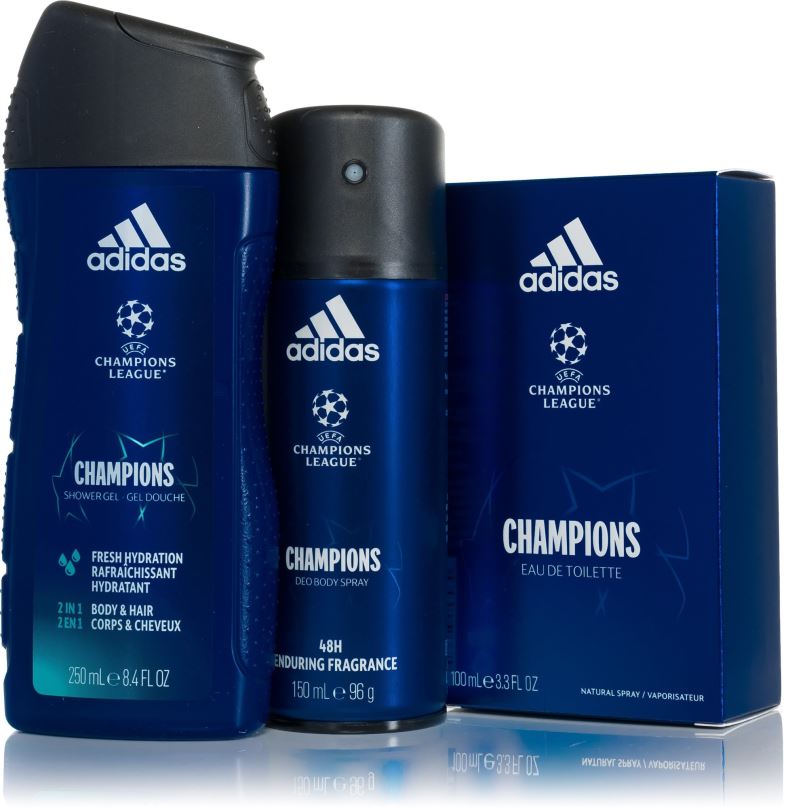 Dárková sada parfémů ADIDAS UEFA VIII EdT Set 500 ml