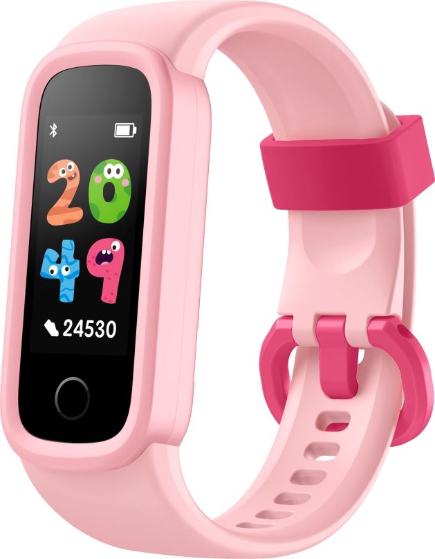 Chytré hodinky WowME Kids Fun Pink