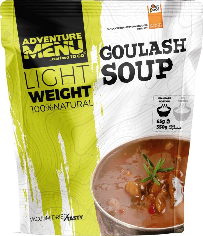 MRE Adventure Menu - Gulášová polévka