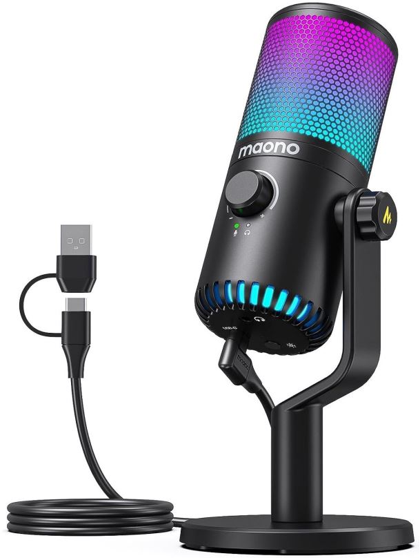 Mikrofon MAONO DM30 RGB Black