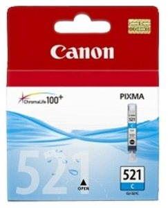 Cartridge Canon CLI-521C azurová