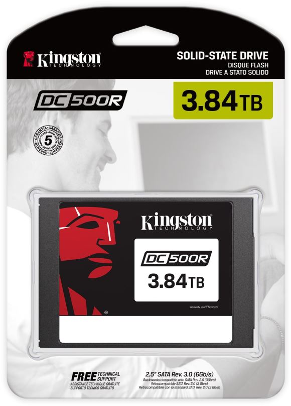 SSD disk Kingston DC500R 3840GB