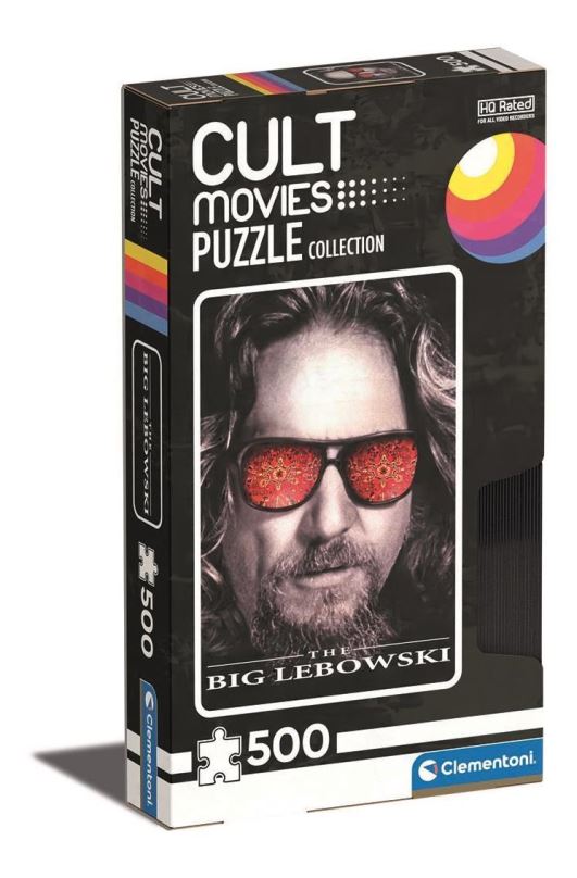 CLEMENTONI Puzzle Cult Movies: Big Lebowski 500 dílků