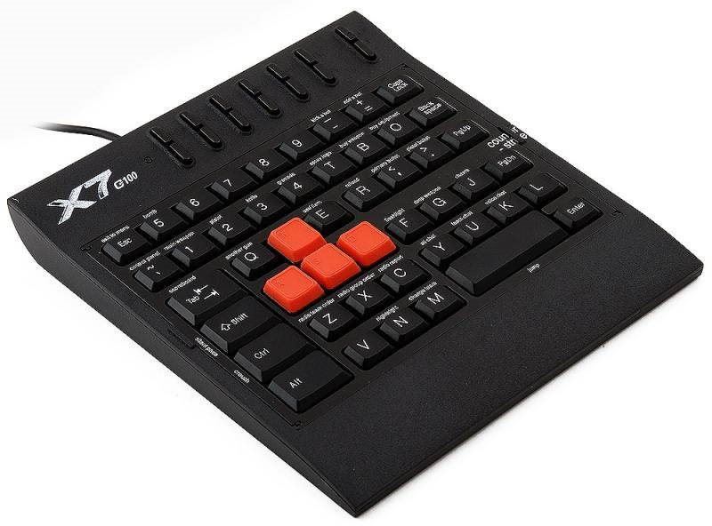 Herní klávesnice A4tech G100 - CZ