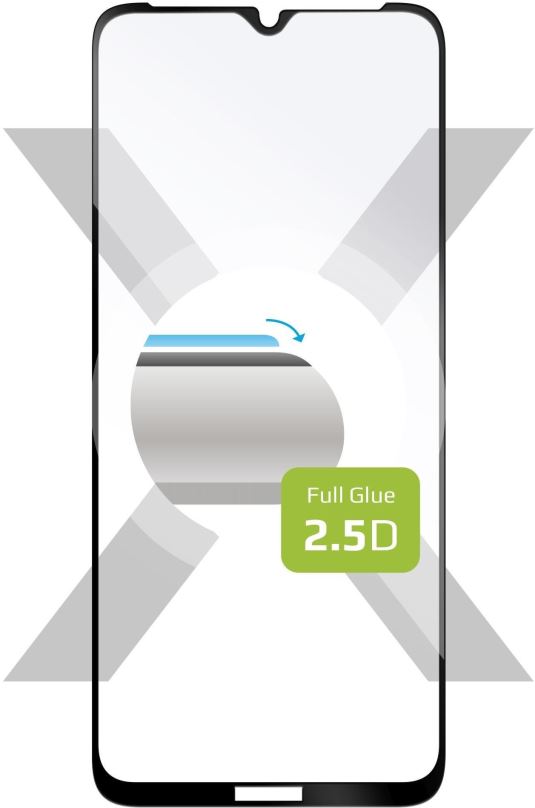 Ochranné sklo FIXED FullGlue-Cover pro Nokia 1.4 černé