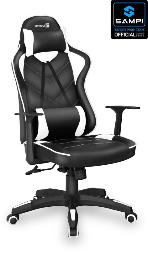 Herní židle CONNECT IT LeMans Pro CGC-0700-WH, white