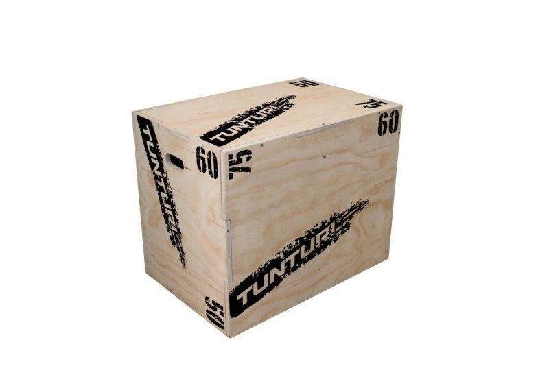 Fitness doplněk Plyometrická bedna dřevěná TUNTURI Plyo Box 40/50/60cm