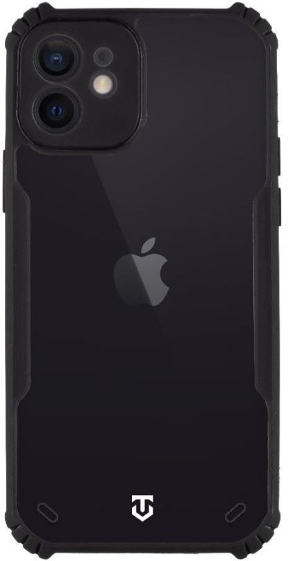 Kryt na mobil Tactical Quantum Stealth Kryt pro Apple iPhone 12 Clear/Black